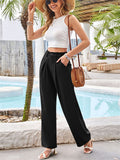 Women's Temperament Fashion Solid Color Dress Pants