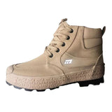 Waterproof Sandproof Hiking Canvas Boots for Male