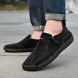 Modish Hand-sewn Soft Leather Flats for Men