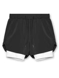 Men's Stretchy Breathable Jogging Shorts with Inter Pocket