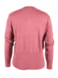 Ladies Stylish Round Neck Button Up Knitting Sweaters