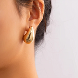 Elegant Water Drop Shaped Earrings for Lady