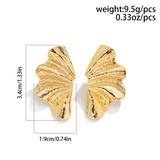 Women's Stylish Maple Leaf Stud Earrings