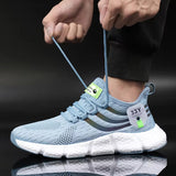 Cozy Ultra Light Lace Up Mesh Sneakers for Men