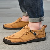 Modish Hand-sewn Soft Leather Flats for Men