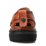 Men's Summer Breathable Handsewn Soft Cow Leather Sandals