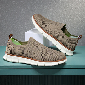 Lazy Slip-On Breathable Mesh Soft Sole Sneakers for Men