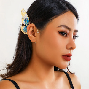 1PC Delicate Butterfly Shaped Clip Earring