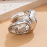 Exaggerated Irregular Metal Finger Ring for Ladies