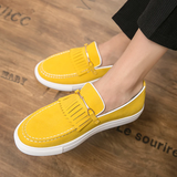 Male Fashionable Tassel Round Toe Flats for Party