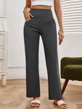 Female Comfy High-rise Casual Sports Yoga Trouser