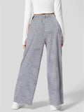 Women's Simple Chic High-Rise Wide Leg Pants