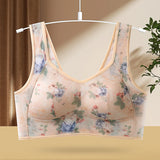 Breathable Ice Silk Lace Cooling Comfort Bra for Women