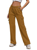 Female Autumn Winter Trendy Multi-pocket Cargo Trousers