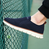 Lazy Slip-On Breathable Mesh Soft Sole Sneakers for Men