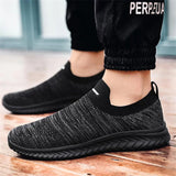 Summer Knitting Running Training Sneakers for Men