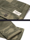 Solid Color & Camouflage Print Hard-Wearing Cargo Pants for Men