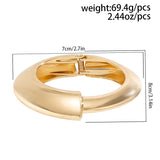 Vogue Irregular Metal Cuff Bracelet for Women