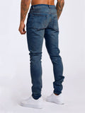 Casual Wear Resistant Slim Fit Jeans for Male