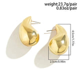 Drop Shape Luxury Big Earrings for Lady