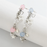 Cutout Imitation Pearl Star Heart Beaded Bracelets