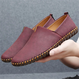 Men's Casual Lightweight Rubber Sole Stitching Flats