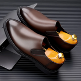 Business Slip-On Leather Dress Shoes for Men