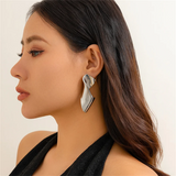 Fashion Unique Twisted Metal Earrings for Women