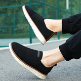 Lazy Slip-On Breathable Mesh Soft Sole Sneakers for Men