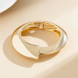 Vogue Irregular Metal Cuff Bracelet for Women