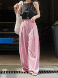 Comfy Soft Floor-Length Slouchy Pants for Ladies