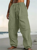 Men's Lazy Baggy Drawstring Beach Pants