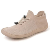 Male Ultrasoft Knitted Fabric Lace-up Sneakers