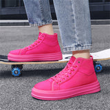 Classic Popular High Top Lace Up Canvas Sneakers