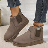 Women's Winter Casual Anti-Skip Warm Plush Snow Boots