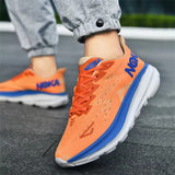 Men's Skidproof Soft Sole Sharp Contrast Color Basketball Sneakers