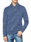 Men's Stylish Button Shawl Collar Knitting Sweaters