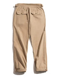 Casual Cozy Adjustable High Waist Khaki Pants for Men