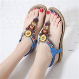 Women's Non-slip Wearable Bohemian-style Flip-flops Sandals