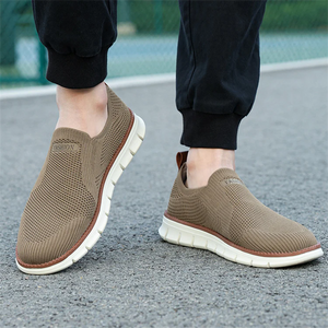 Lazy Slip-On Breathable Mesh Soft Sole Sneakers for Men