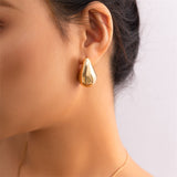 Elegant Water Drop Shaped Earrings for Lady