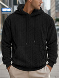 Men's Winter Casual Loose Fluffy Hoodies with Pocket