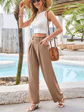 Women's Temperament Fashion Solid Color Dress Pants