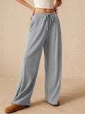 Women's Solid Color Yoga Straight-Leg Casual Pants