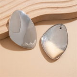 Vogue Irregular Metal Stud Earrings for Women