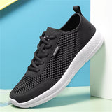 Men's Summer Lightweight Lace Up Breathable Mesh Sneakers