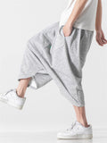 Loose Comfy Wide Leg Japanese High Street Pants for Men