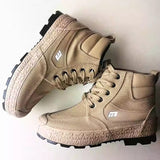 Waterproof Sandproof Hiking Canvas Boots for Male