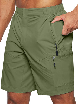 Men's Anti-Theft Zip Pocket Hardwearing Cargo Shorts