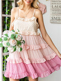 Lady Sweet Fashion Sleeveless Strappy Dress